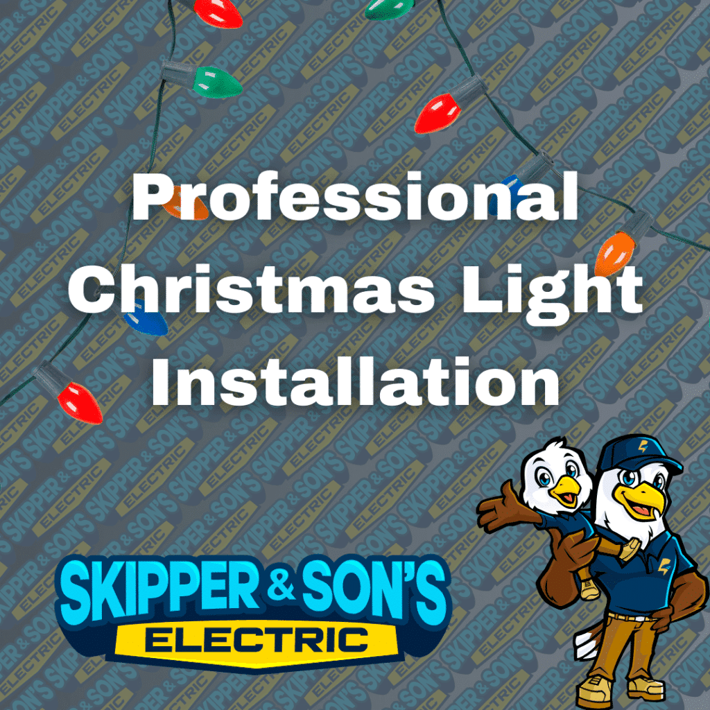 Christmas lights installation in Seattle, WA